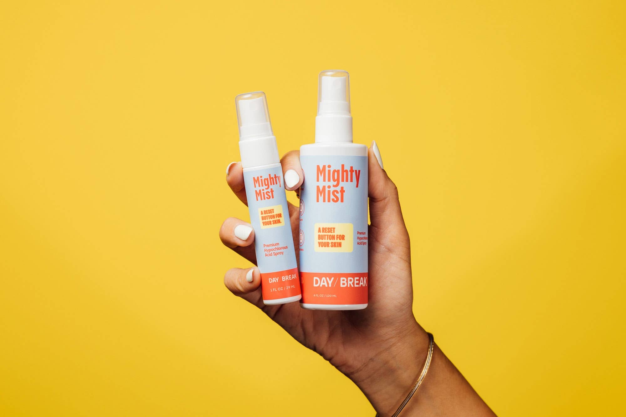 Mighty Mist Hypochlorous Acid Facial Spray For Acne, Eczema